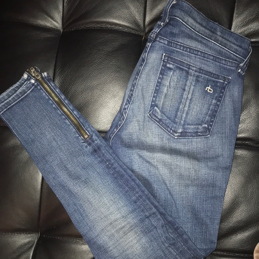 Rag & bone medium wash denim